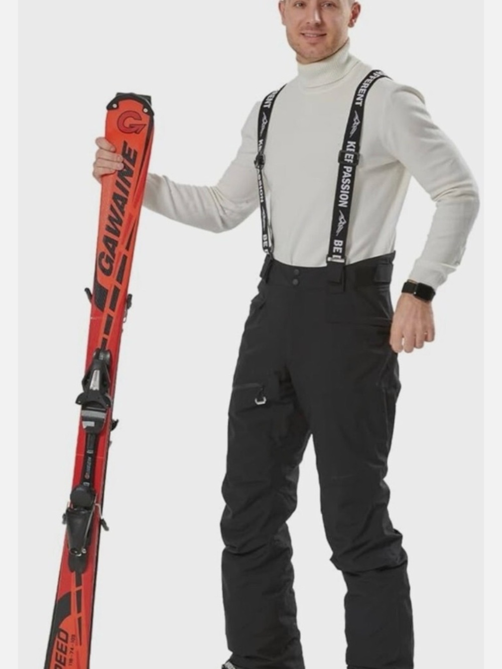 fit space Men's Ski Snow Pants Waterproof
Size 2XL